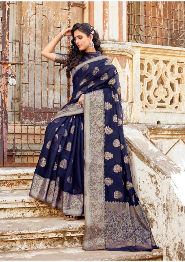 Shangrila Gangavati Silk Designer Wedding Wear Saree 